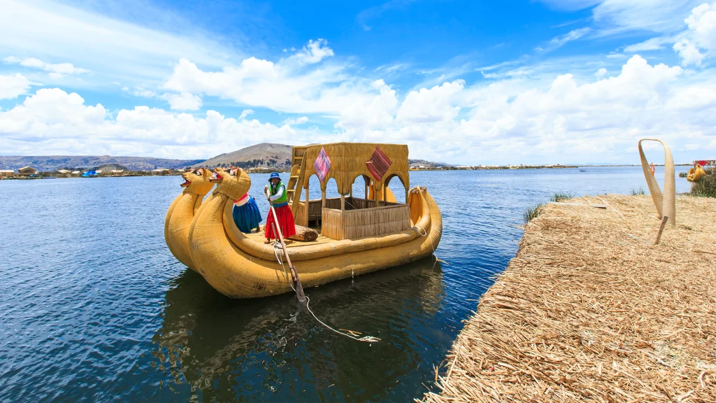 Paseo por Lago Titicaca